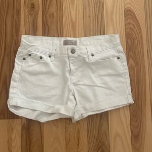 Banana Republic White Denim Shorts